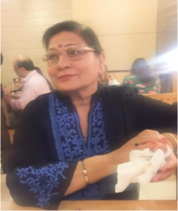 Mrs Sheela Kalra, 70yrs